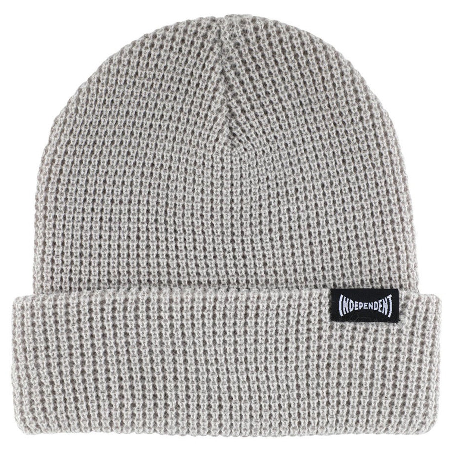 Independent Built to Grind Waffle Beanie Grey