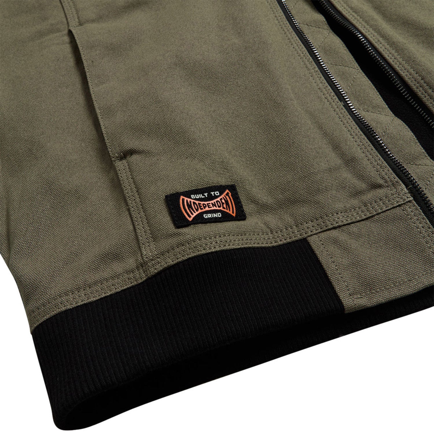 Independent Built To Grind Work Jacket Moss