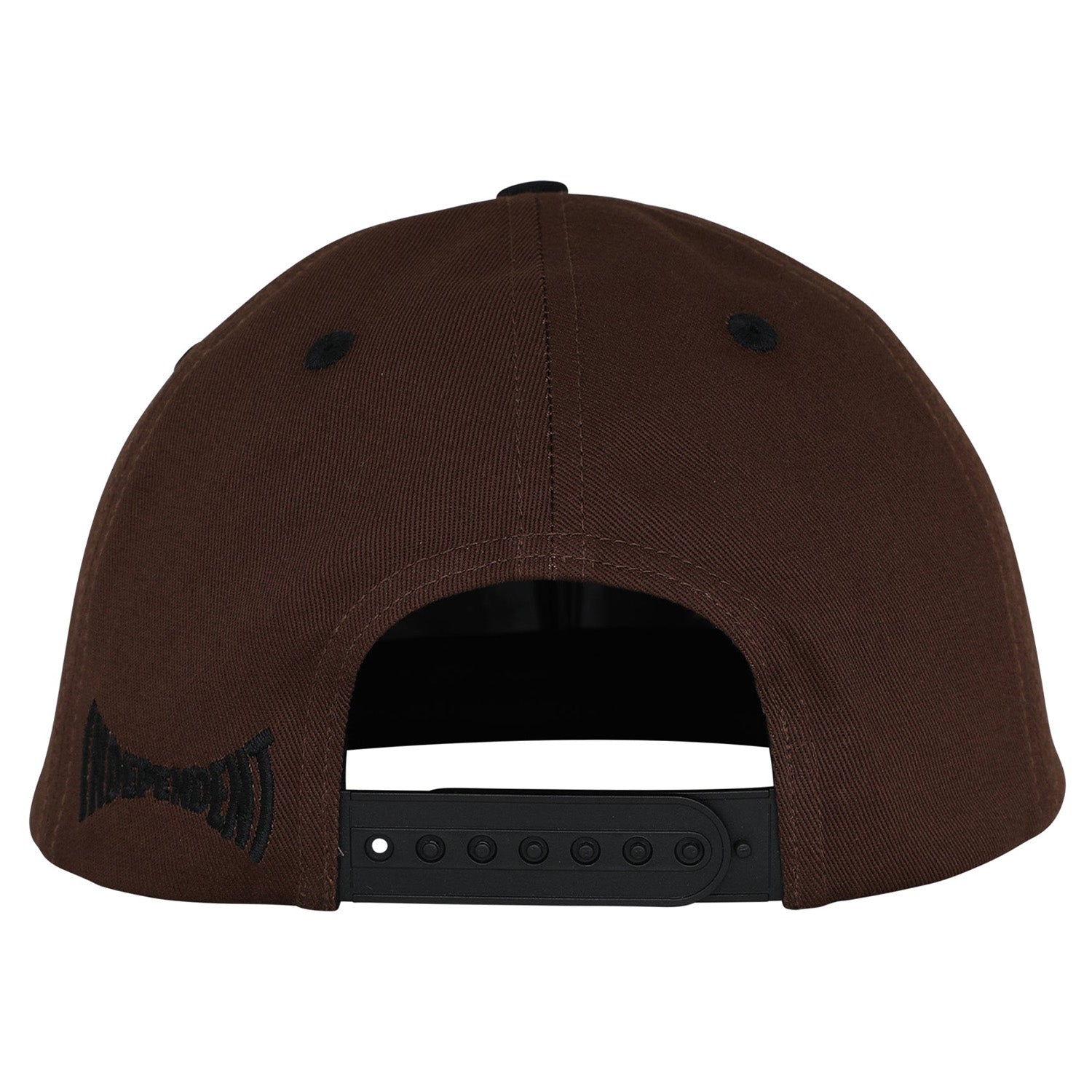Independent Rat Race Unstructured Snapback Hat Dark Brown/Black