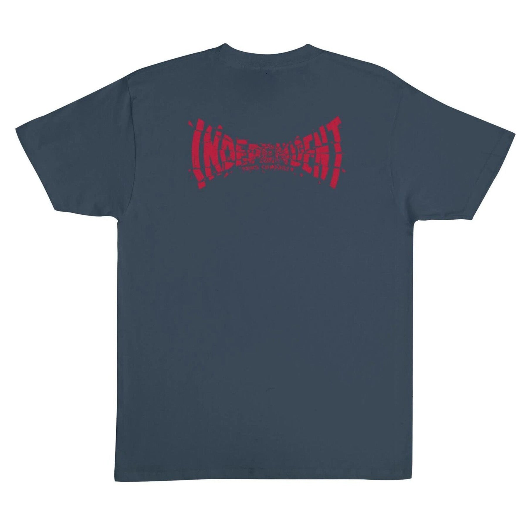 Independent Shatter Span Tee Steel Blue