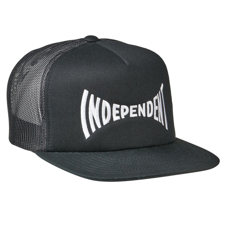 Independent Span Mesh Trucker Hat Black/Grey