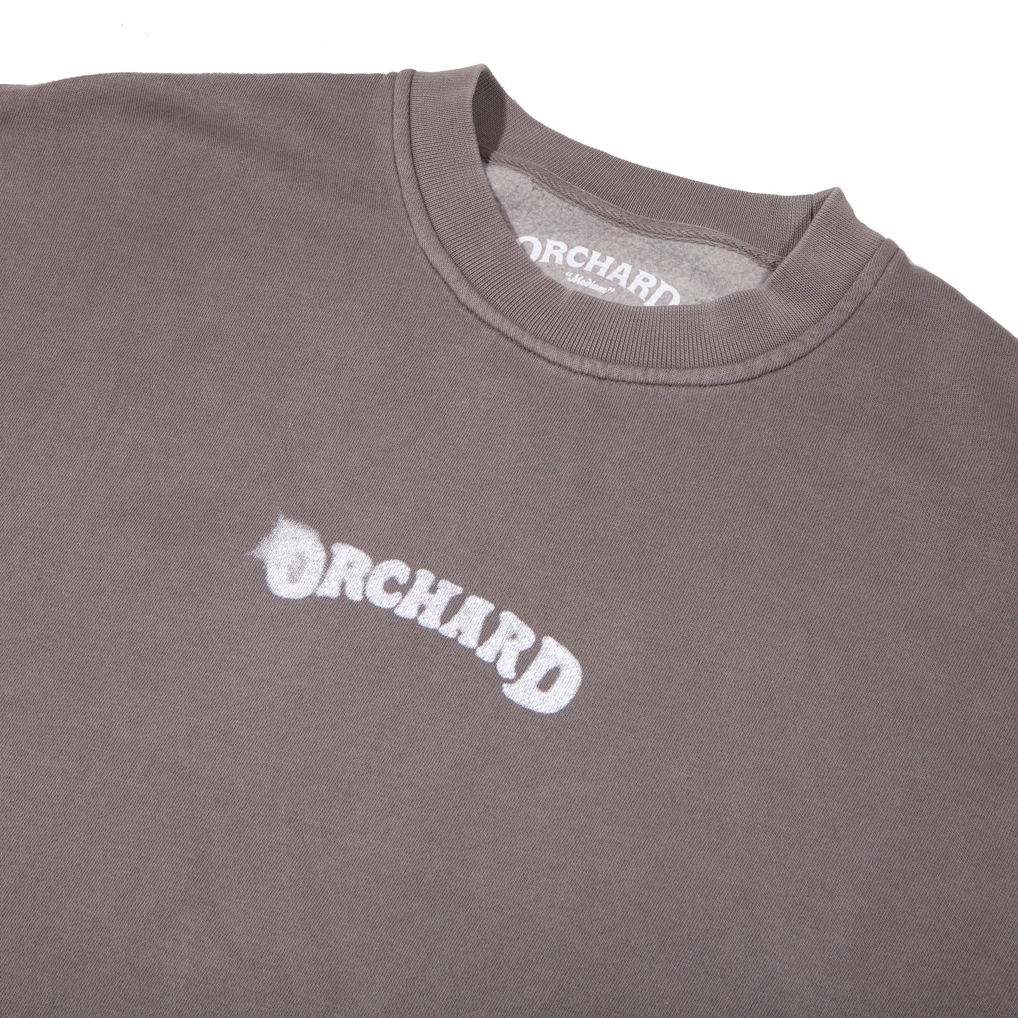 Orchard Intro Spray Crewneck Faded Charcoal
