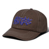 Butter Goods Ink 6 Panel Cap Dark Brown