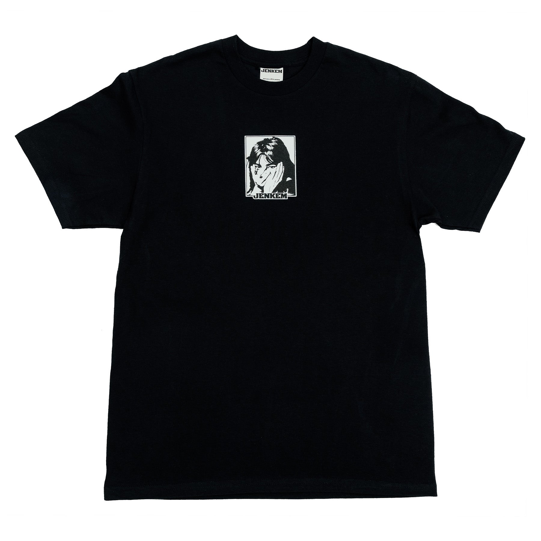 Jenkem Mag Mute Tee Black - Orchard Skateshop