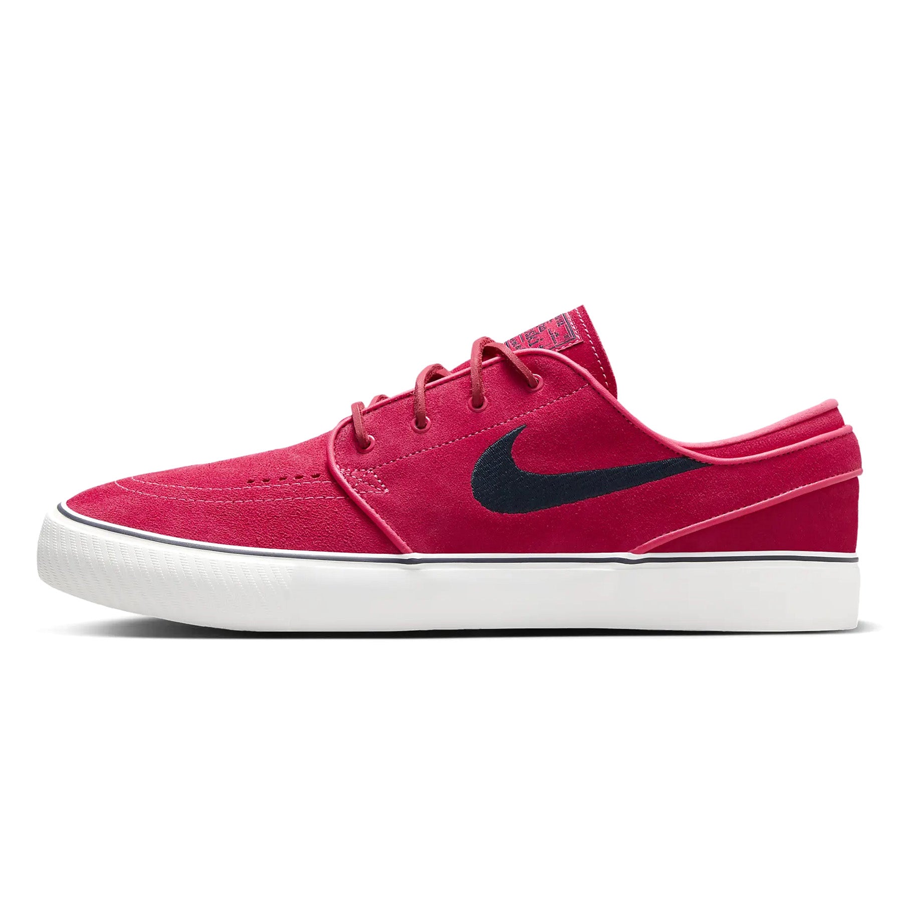 Nike sb janoski university red canvas skate shoes best sale