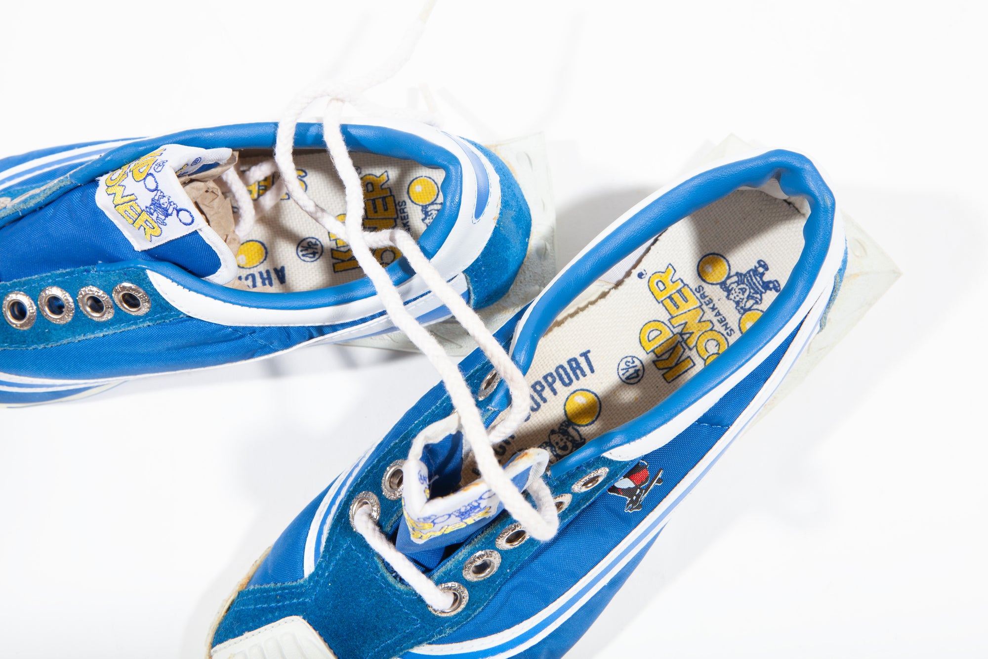 Overripe Kid Power Skate Shoes Navy Size 4.5 1978