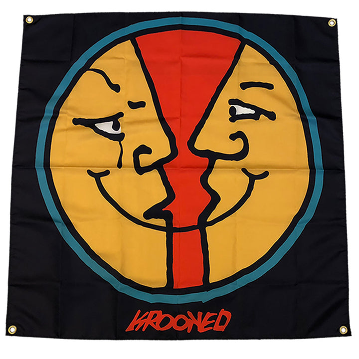 Krooked Moonface Lavender Banner