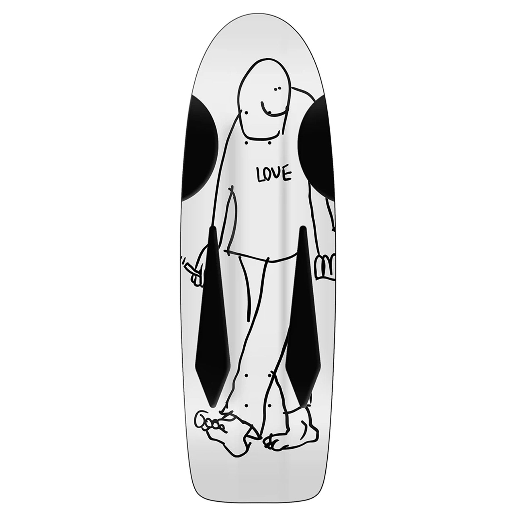 Krooked Skateshop Day Love Beamer Shaped Deck 10.75