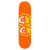 Krooked Team Eyes Deck Orange 8.25&quot;