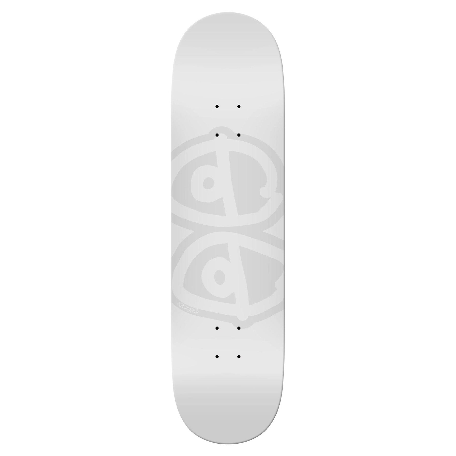 Krooked Team Eyes Deck White 8.06"