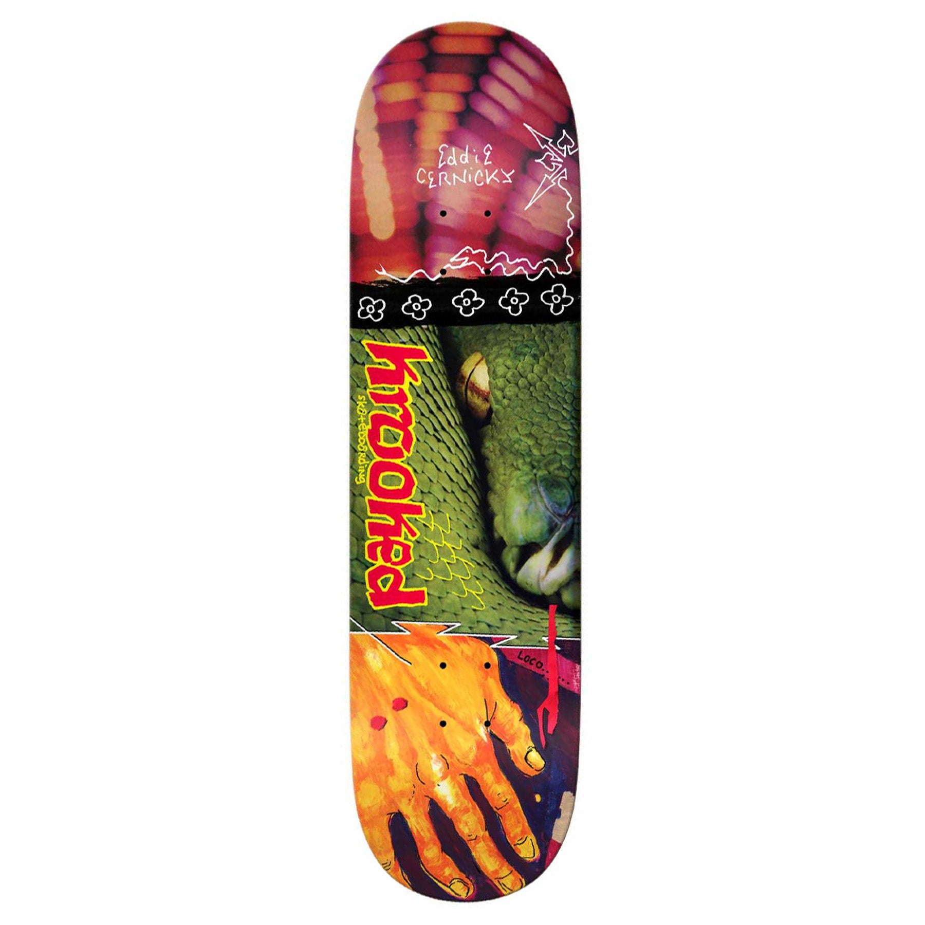 Krooked Cernicky Snake Bite Deck 8.38"