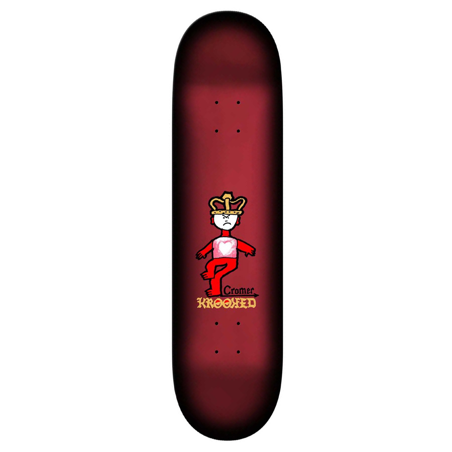 Krooked Cromer Mad King Deck 8.06"