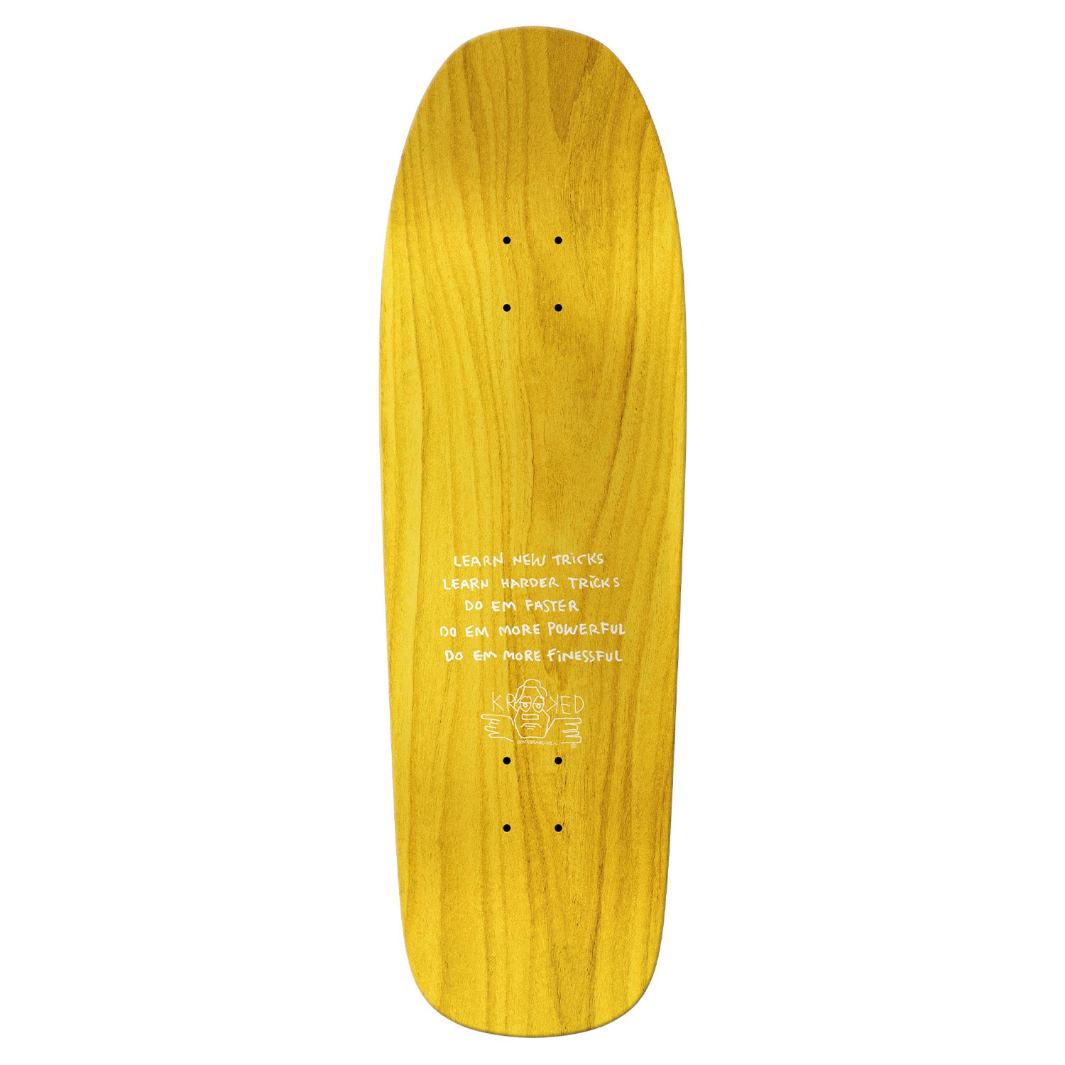 Krooked Gonz Hard 2 Hitt Shaped Deck 9.81"
