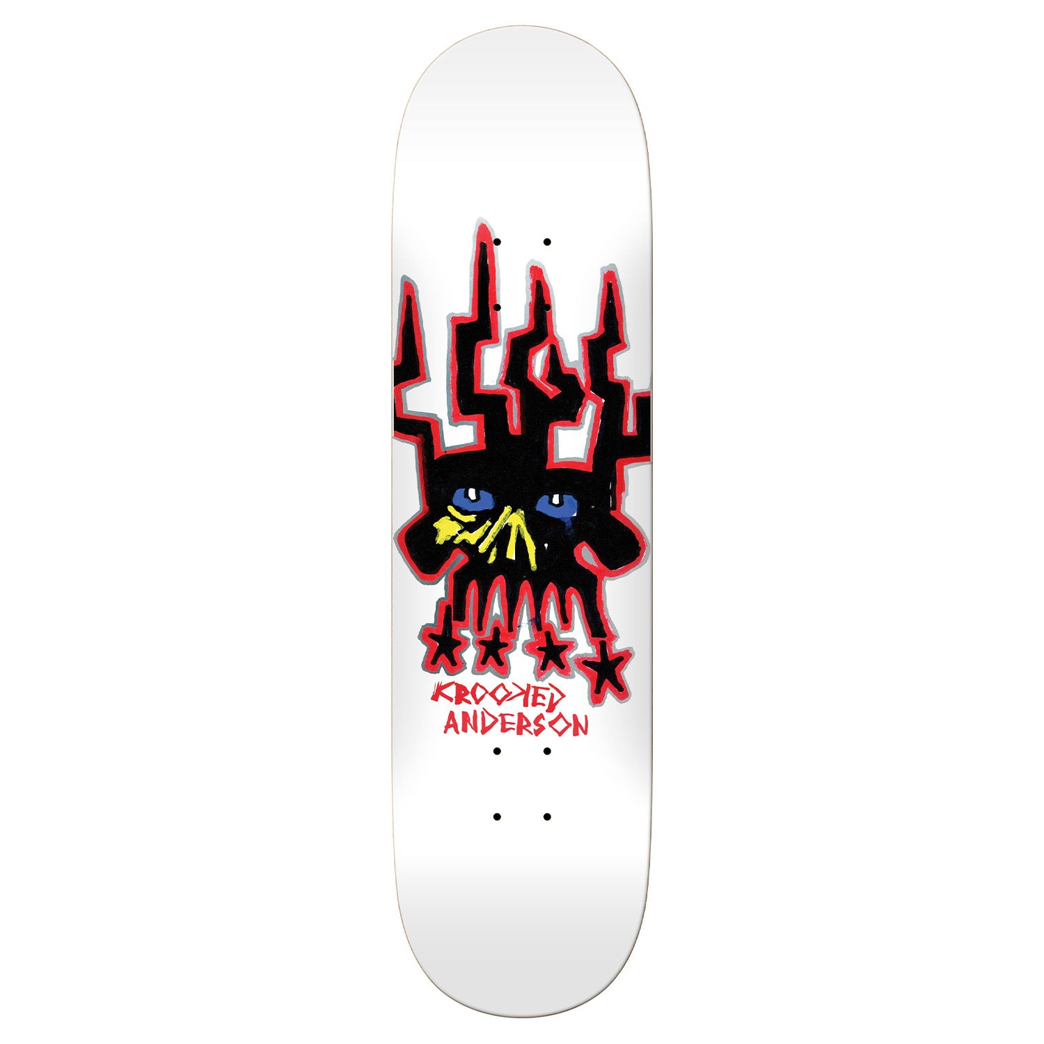 Krooked Manderson Skull King 8.38"