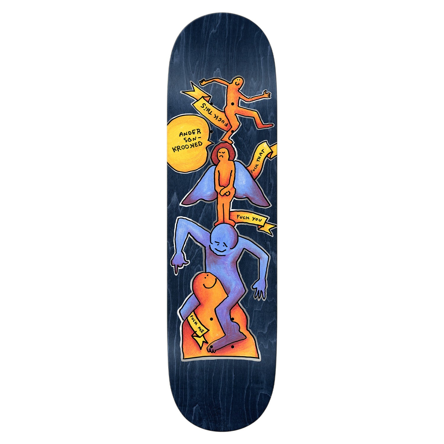 Krooked Manderson Stack Deck 8.38"