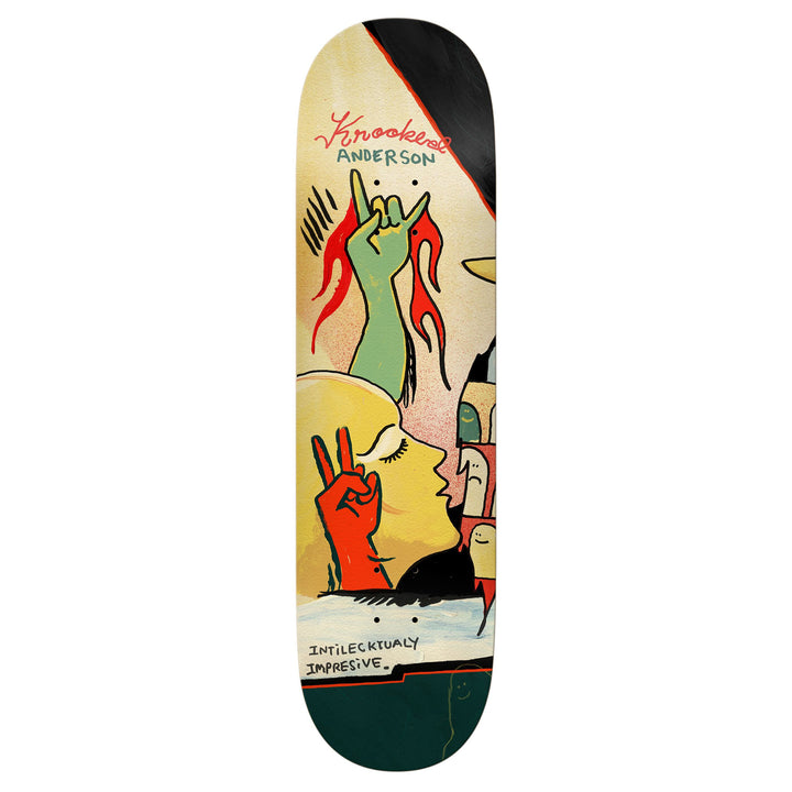 Krooked M Anderson Three Star Deck 8.38"