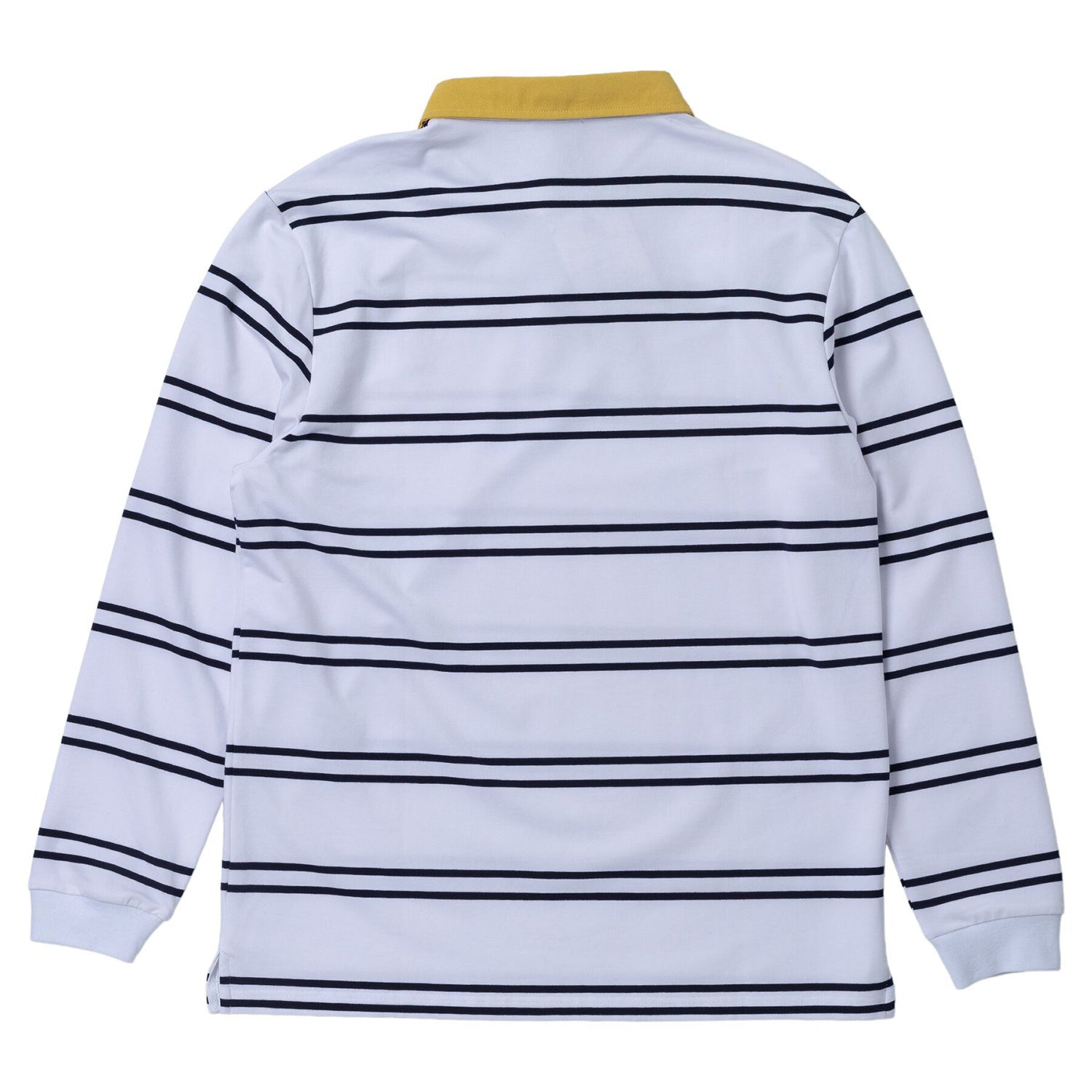 Krooked Sun Heart Rugby Shirt White/Navy