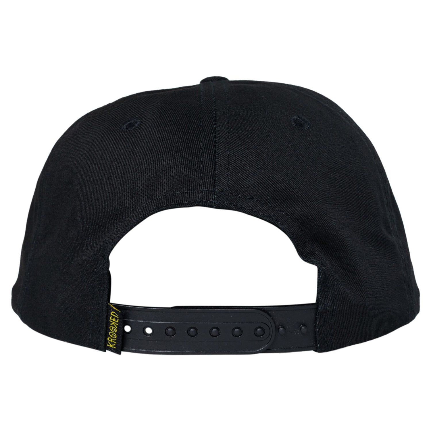 Krooked Tarragon Snapback Hat Black/White