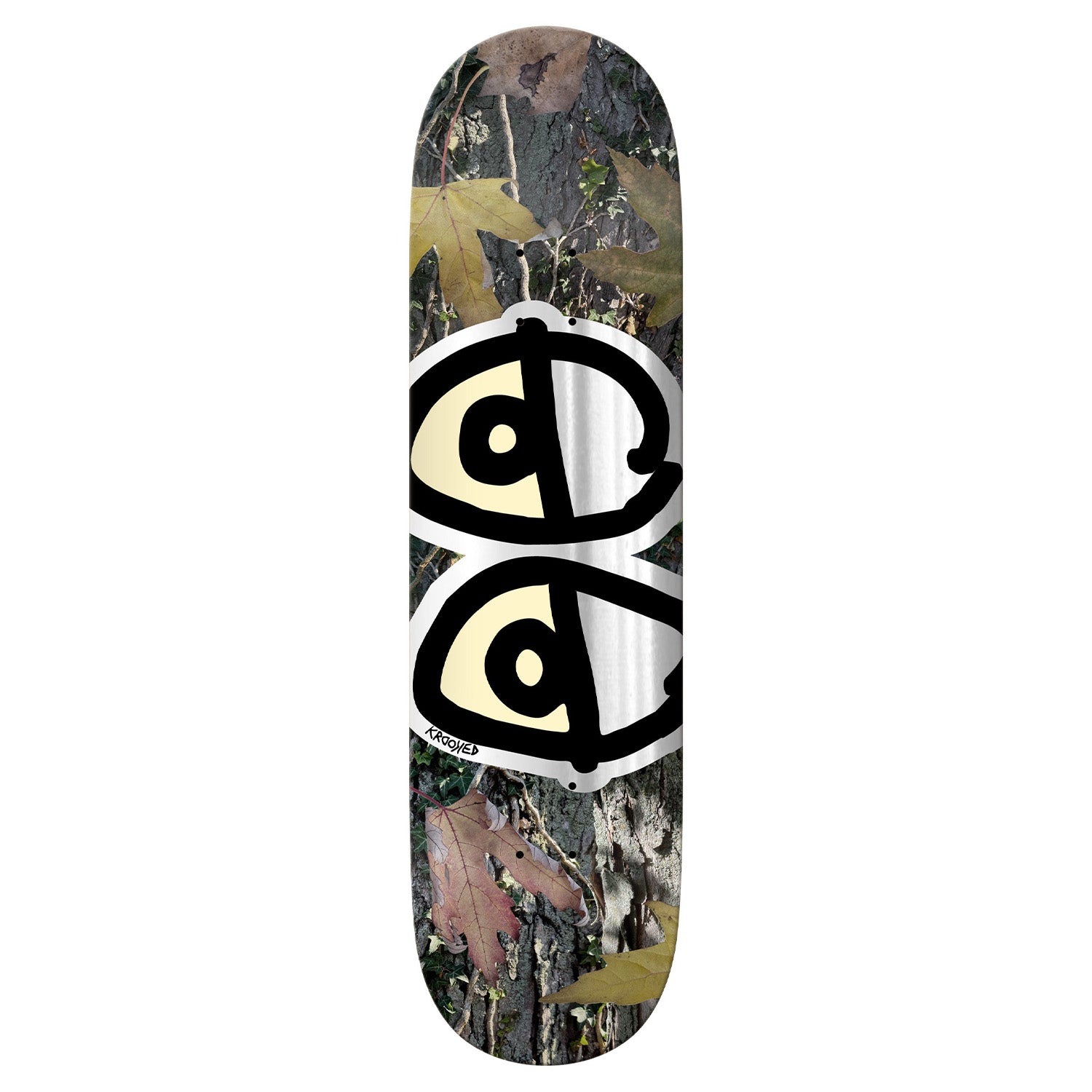 Krooked TM Eyes Camo Foil Deck 8.5"
