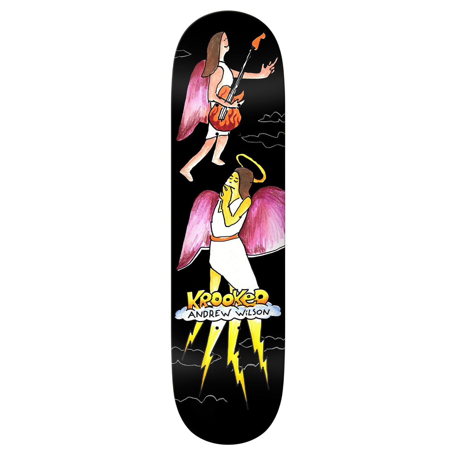 Krooked Wilson Angel Deck 8.25" True Fit