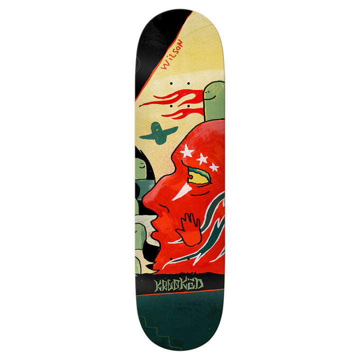 Krooked Wilson Three Star Deck 8.5"