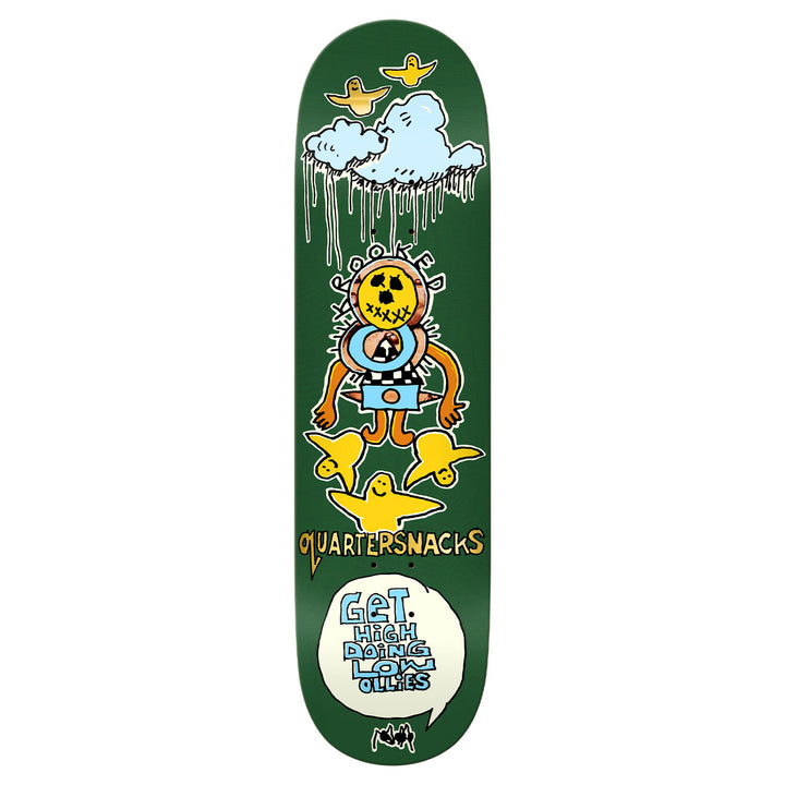 Krooked x Quartersnacks Get High Deck 8.25