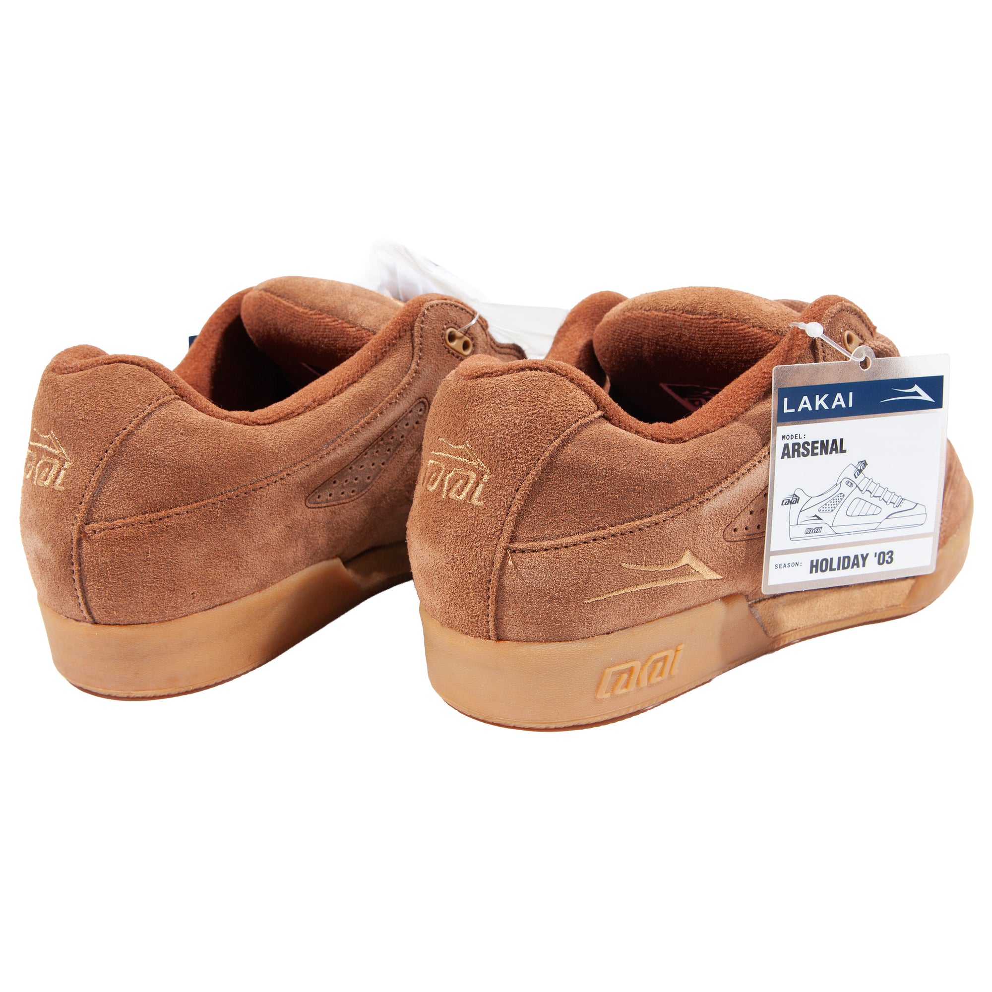 Overripe Lakai Arsenal Cocoa SAMPLE Size 9 2003