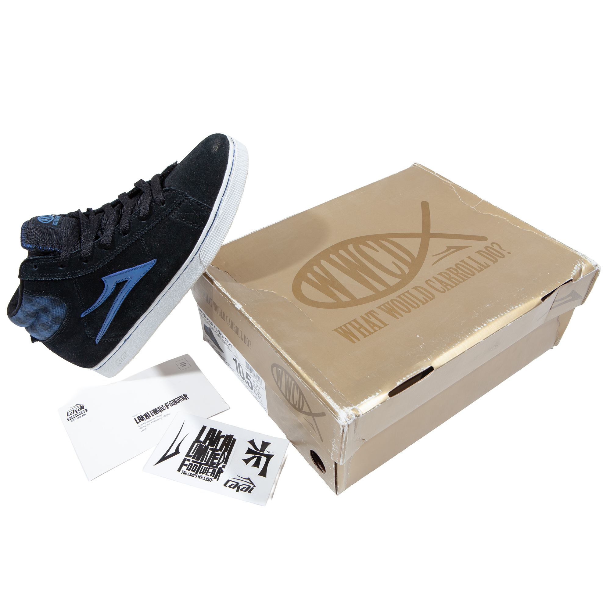 Overripe Lakai Howard Hi WWCD? Black Size 10.5 2006ish