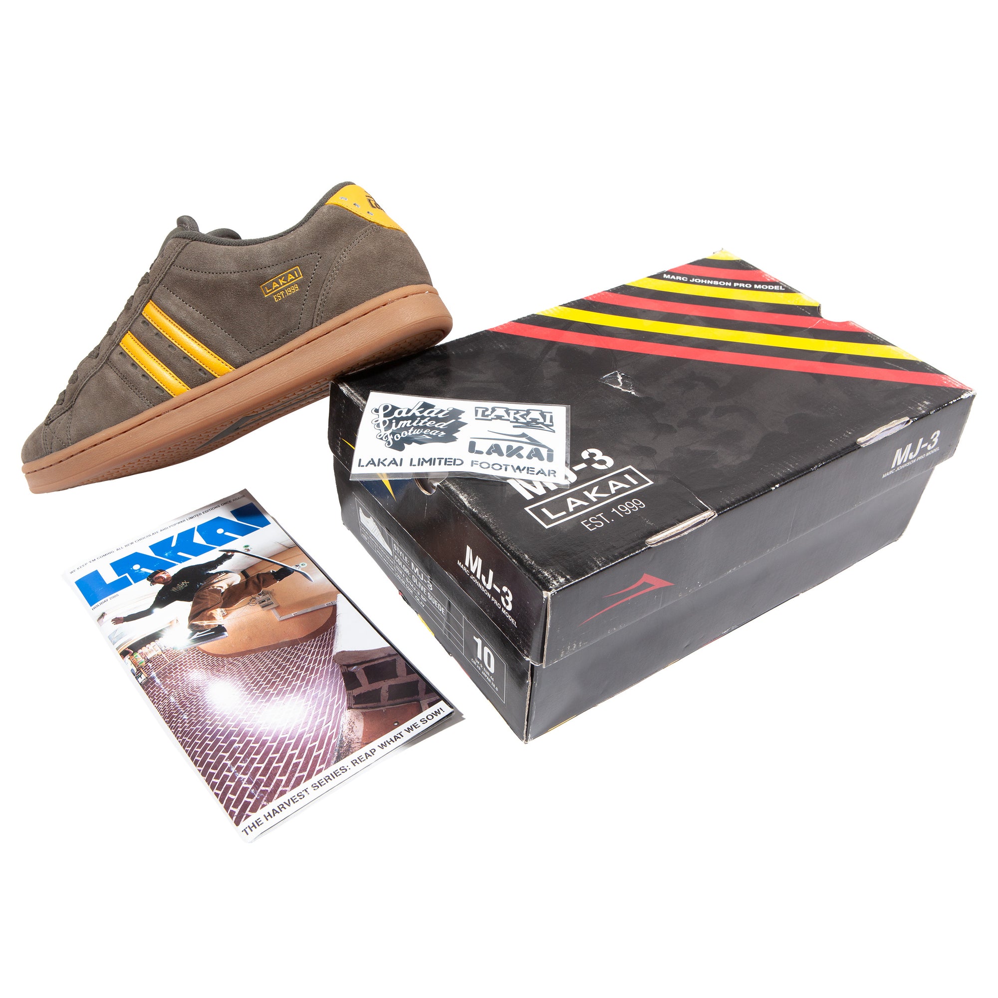 Overripe Lakai MJ 3 Olive Size 10 2006