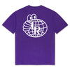 Last Resort AB Atlas Monogram Tee Heliotrope/White