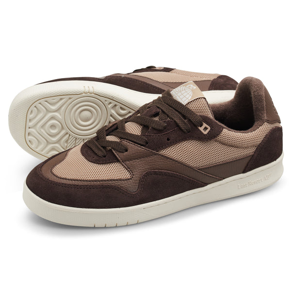国内配送 LastResort AB CM002-LO PINE CONE/WHITE Last Resort AB CM002 Suede Lo Shoes - Pine Cone/White – CCS