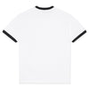 Last Resort AB Signature Ringer Tee White/Black