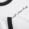 Last Resort AB Signature Ringer Tee White/Black