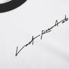 Last Resort AB Signature Ringer Tee White/Black