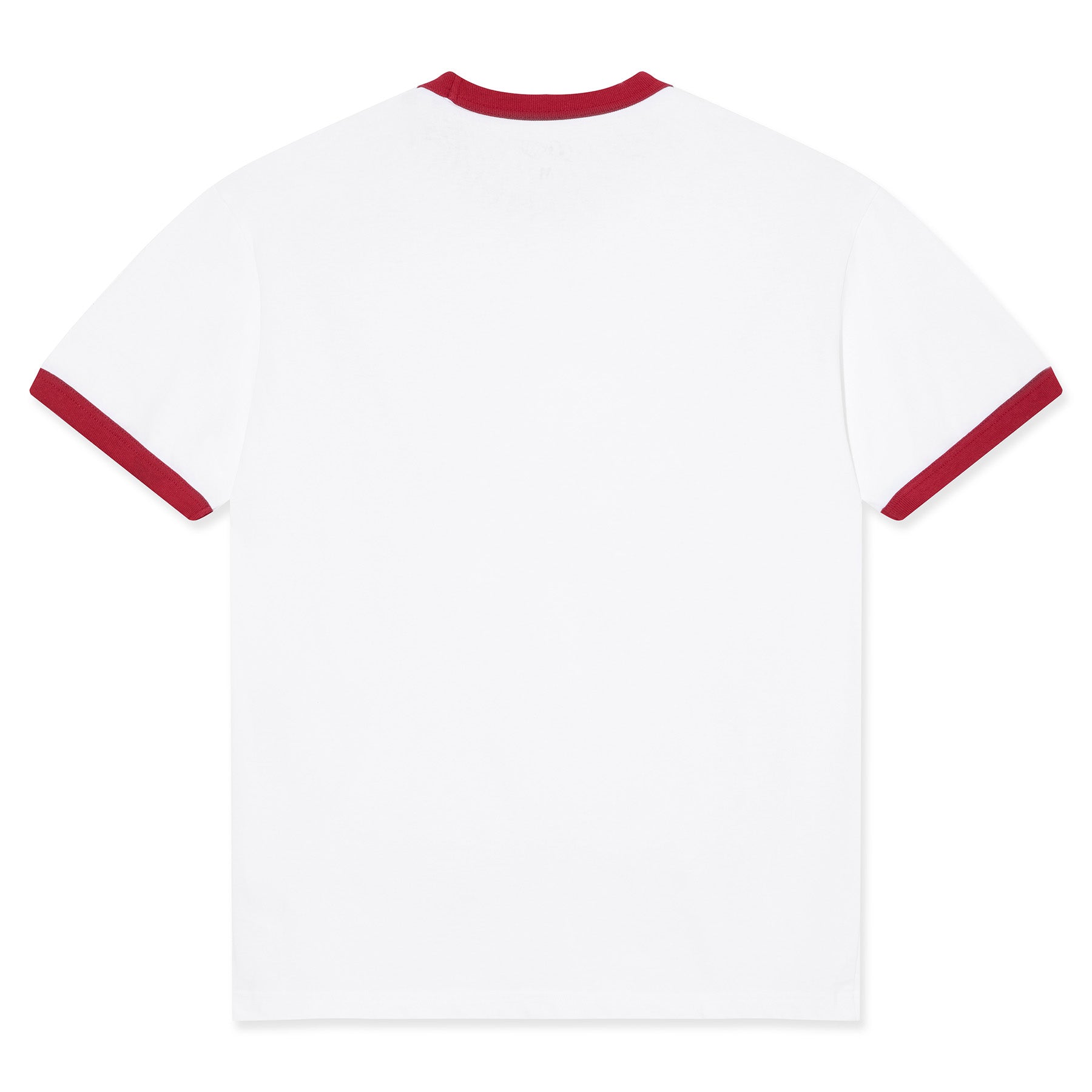 Last Resort AB Signature Ringer Tee White/Old Red