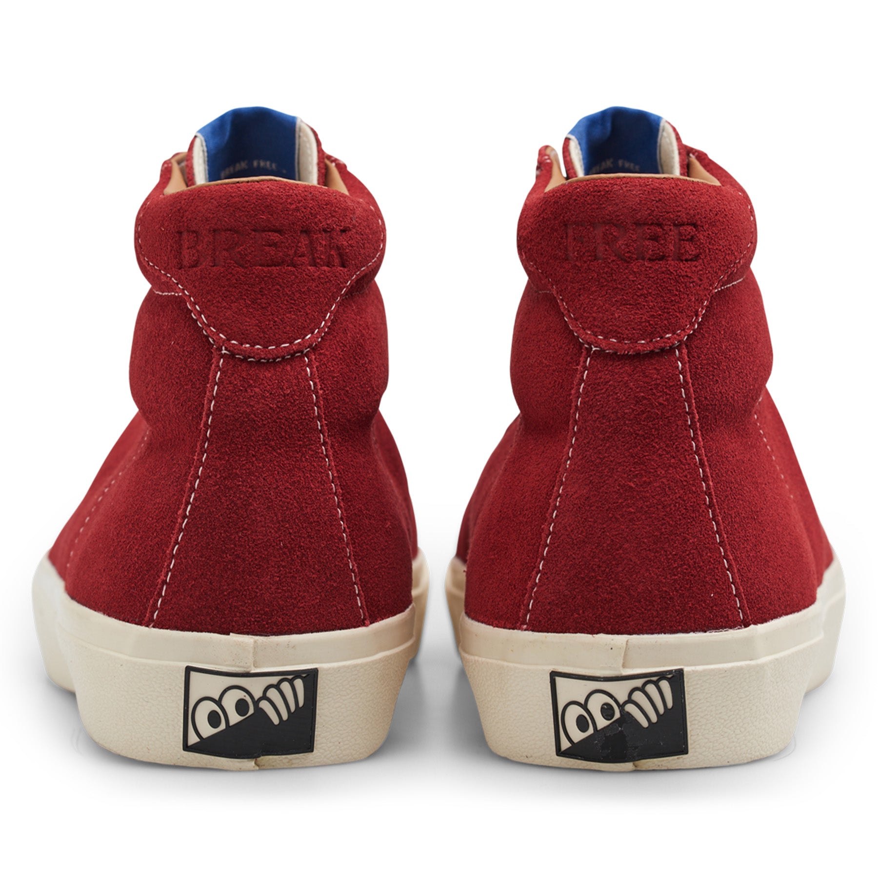 Last Resort AB VM001 Hi Suede Old Red/White