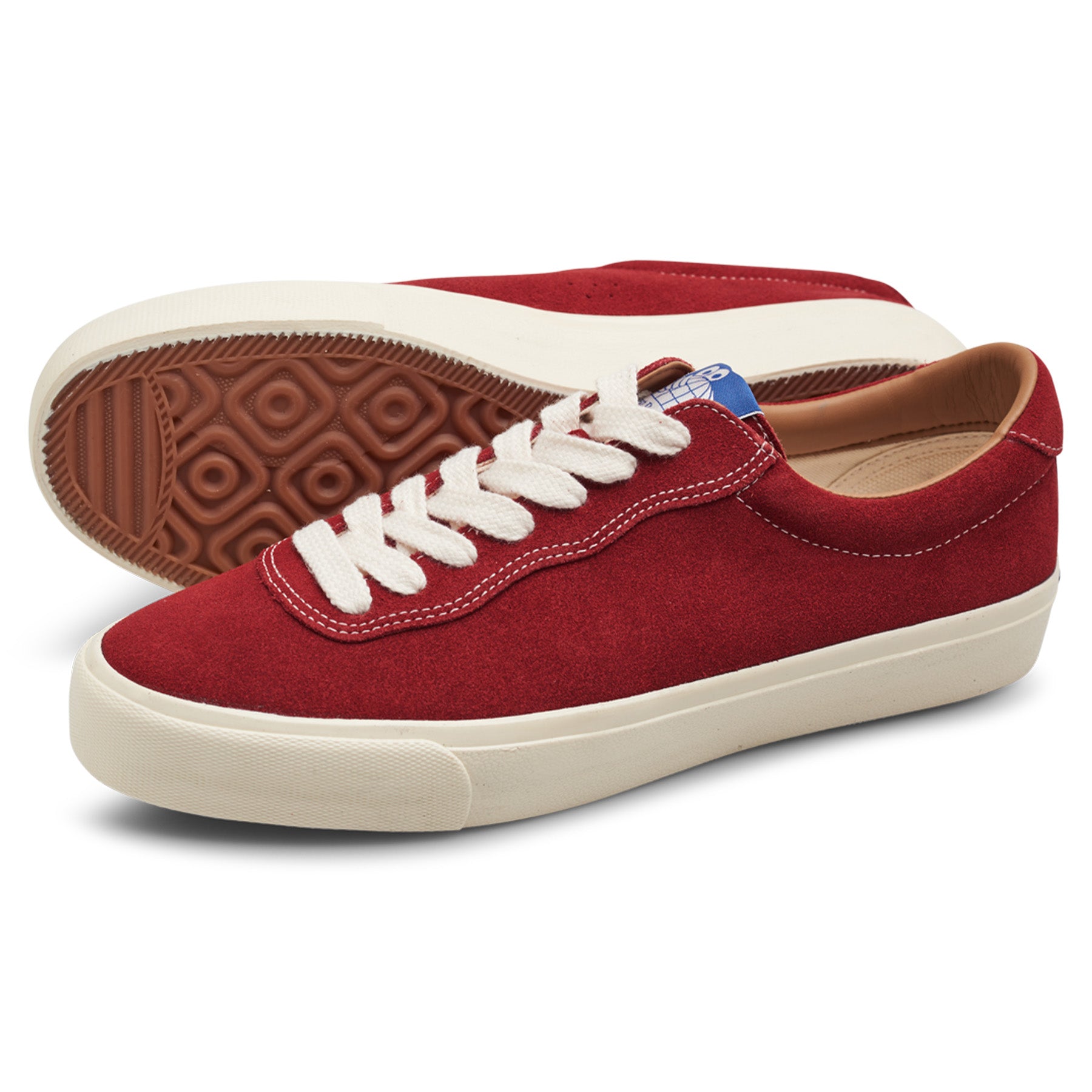 Last Resort AB VM001 Lo Suede Old Red/White