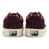 Last Resort AB VM001 Lo Suede Fig Red/White