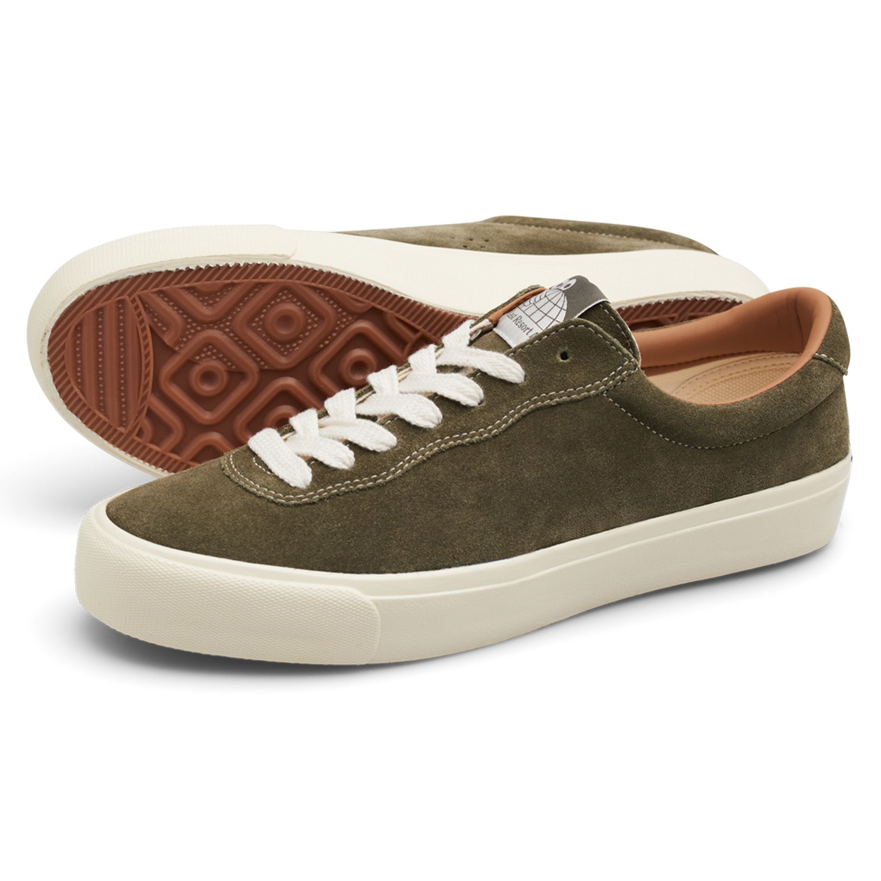 Last Resort AB VM001 Lo Suede New Olive/White