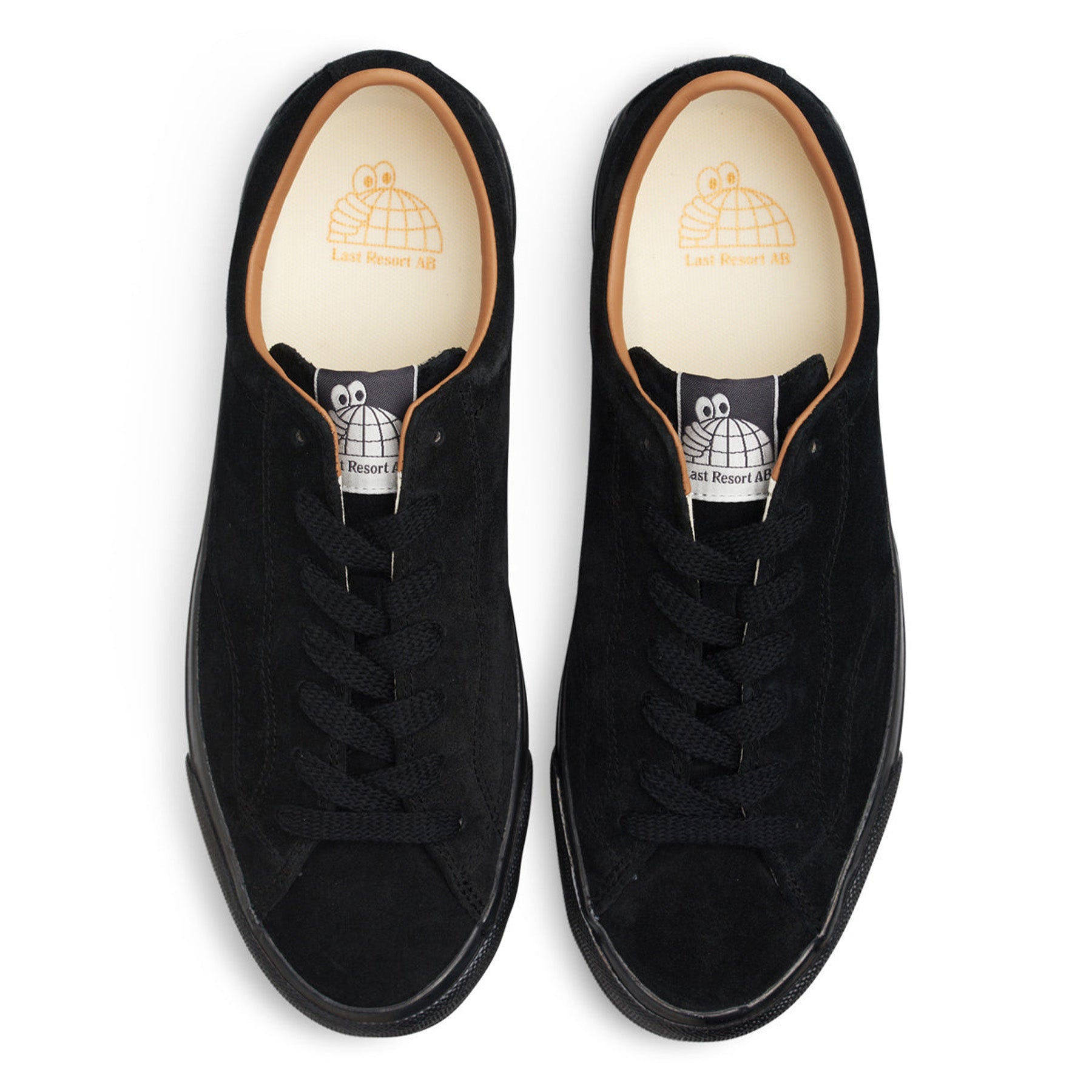 【LAST RESORT AB】 VM003 SUEDE LO [BLACK/BLACK] VM003-Lo Suede (Black/Black) – Last Resort USA
