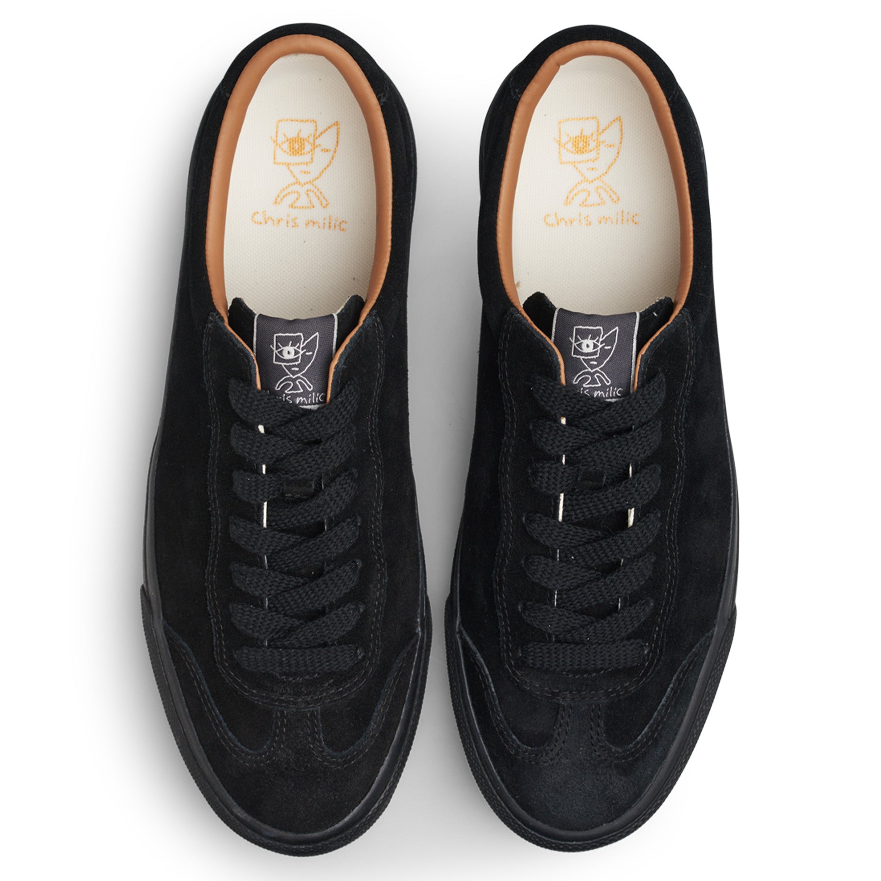 国内配送 LastResort AB VM004 MILIC SUEDE BLACK/BLACK Last Resort AB VM004 Milic Leather/Suede Black/Black