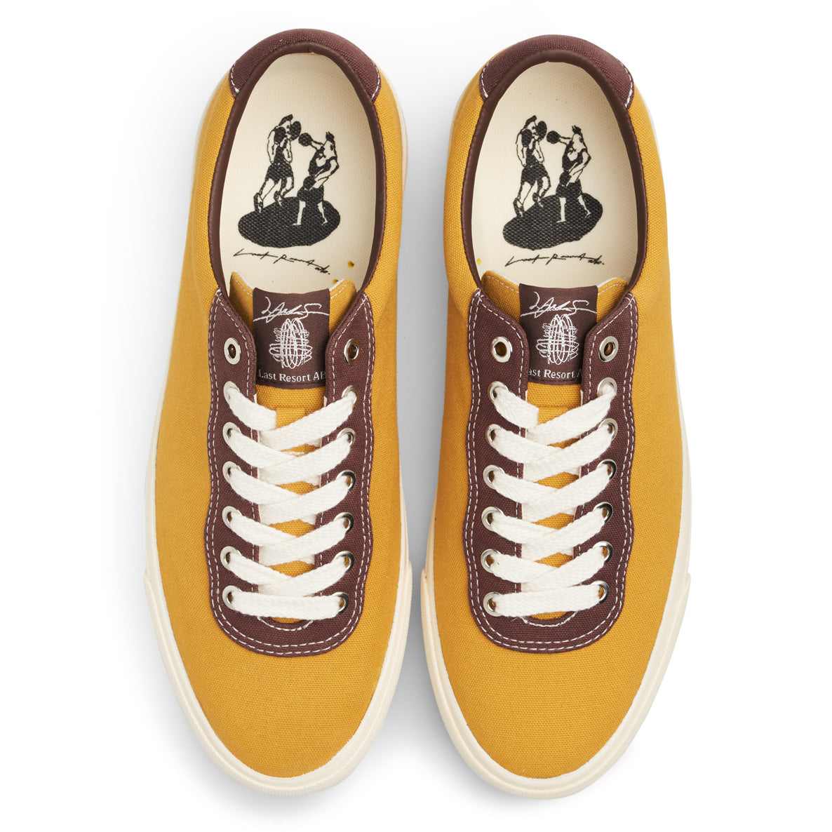 国内配送 LastResort AB VM001 CANVAS LO YELLOW/BROWN Last Resort AB x Julian Smith VM001 Canvas Lo Yellow/Brown