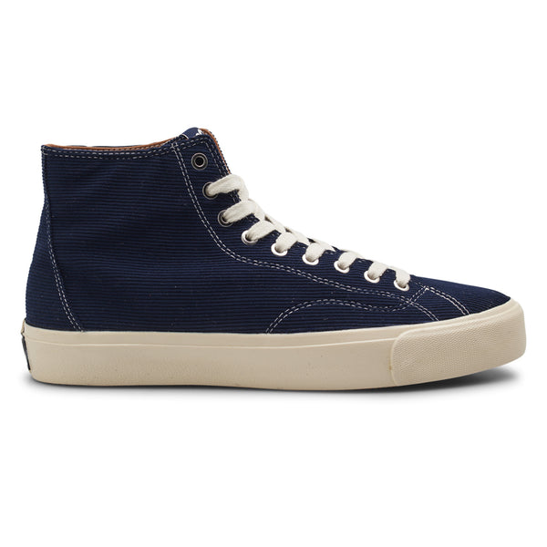 Last Resort AB VM003 Hi Cord Dark Navy/White - Orchard Skateshop