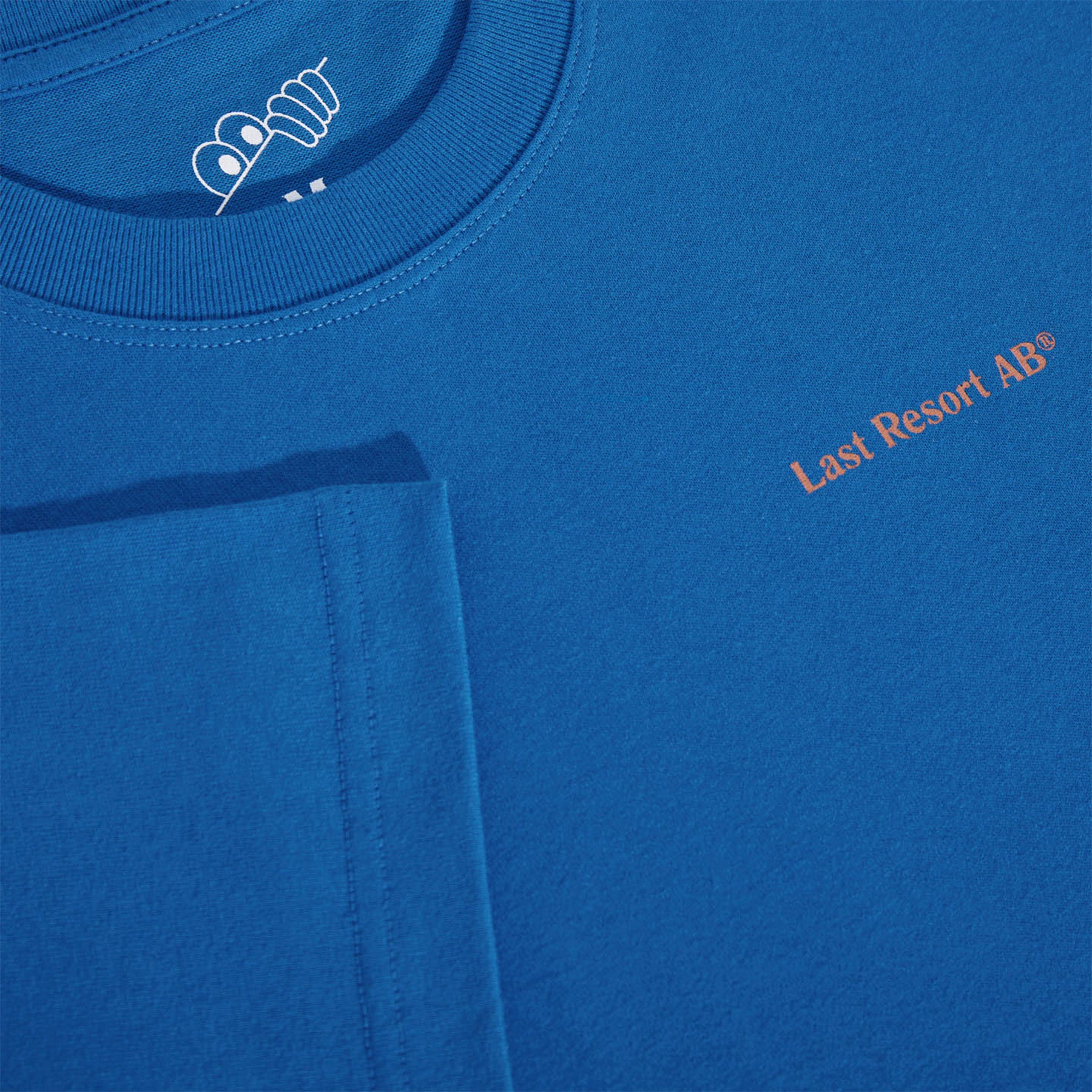 Last Resort AB Atlas Monogram Tee Royal Blue/Sunset Orange