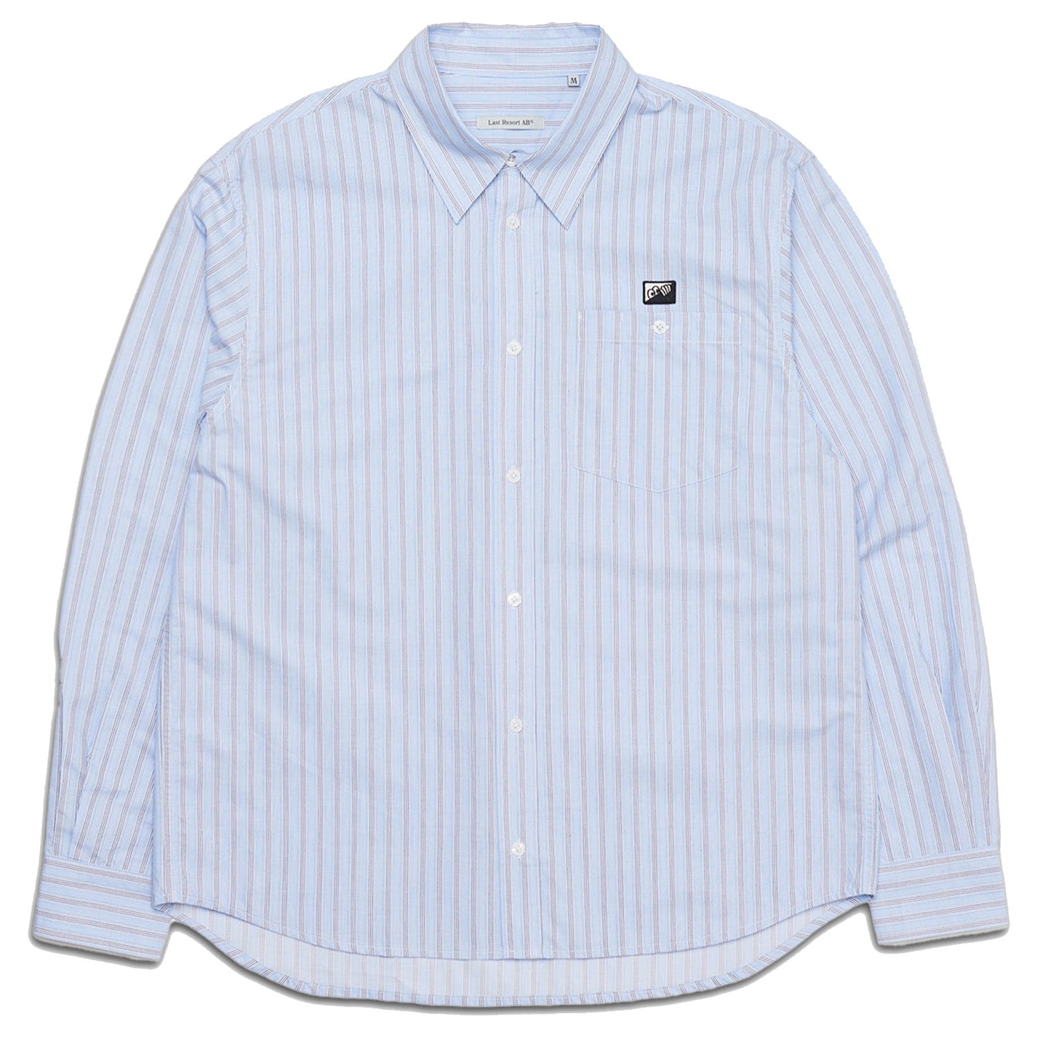 Last Resort AB Function Shirt Pale Blue Stripe
