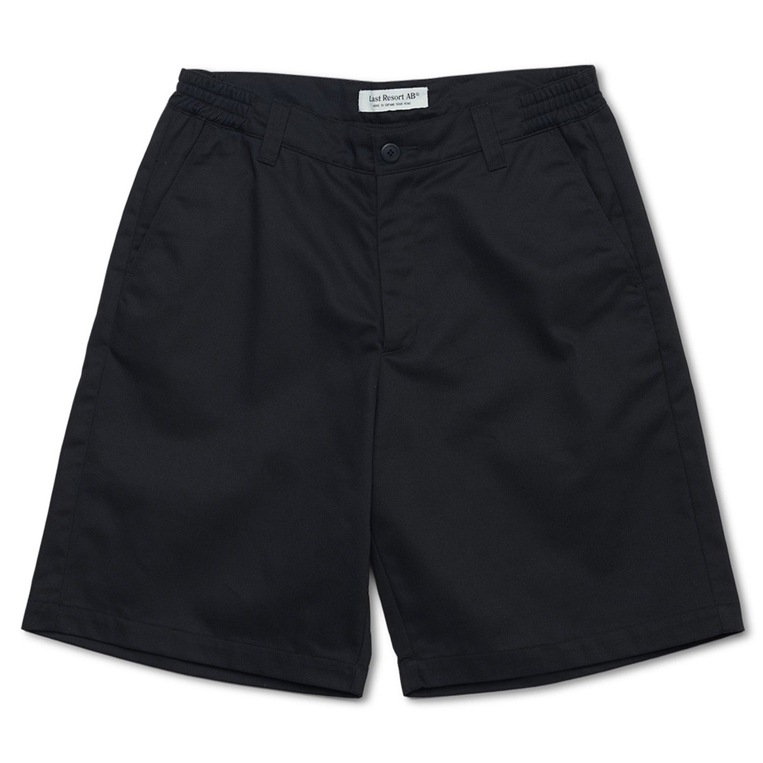 Last Resort AB Jobb Shorts Black - Orchard Skateshop