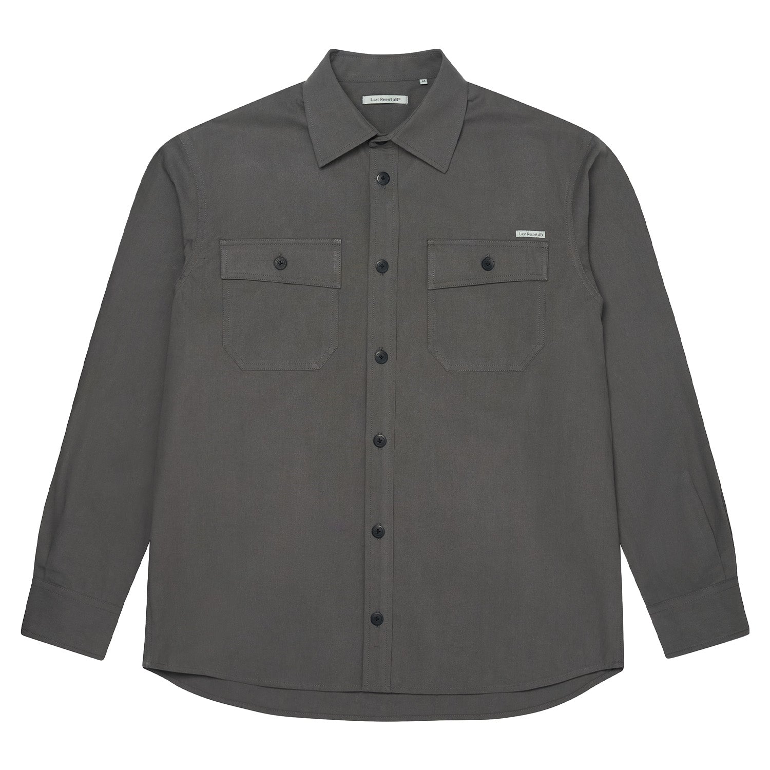 Last Resort AB OG Canvas Shirt Steel Grey