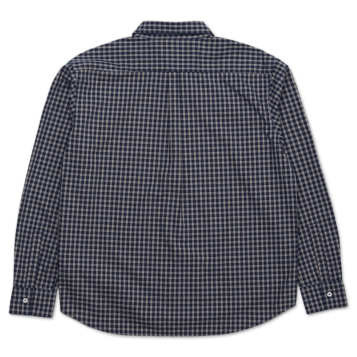 Last Resort AB OG LS Shirt Navy/Grey Check
