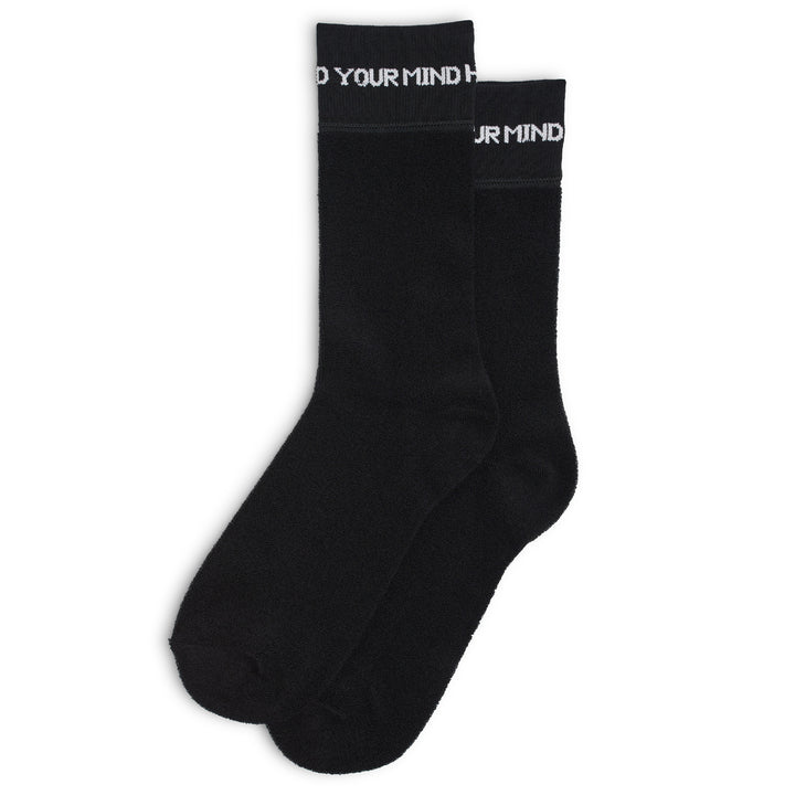 Last Resort AB Reverse Terry Sock Black