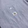 Last Resort AB SM001 S/S Button Up Zen Blue